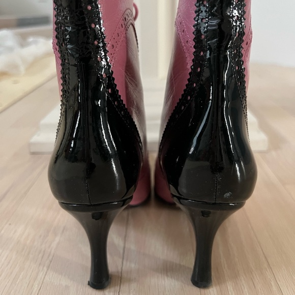 Via Spiga Repeal wingtip lace-up ankle boots size 6 - Picture 4 of 7